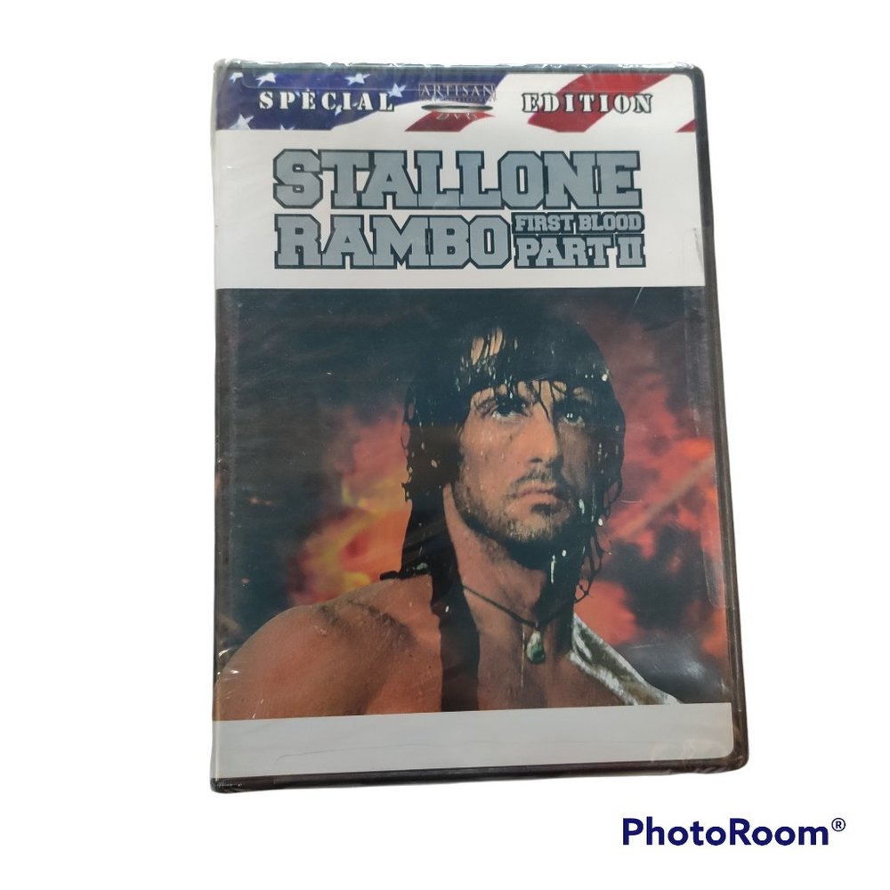 2002 DVD Rambo - First Blood Part 2  Sylvester Stallone Sealed